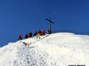 in cima alla Rosetta